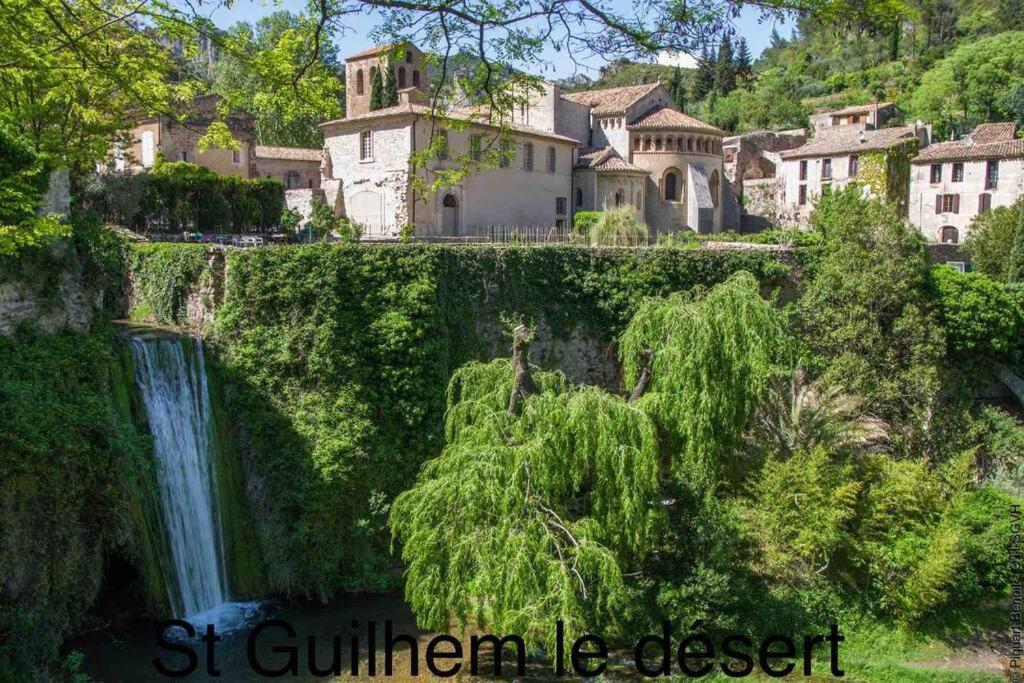Charmante Cave Voutee 4 Personnes Saint-Jean-de-Fos Luaran gambar